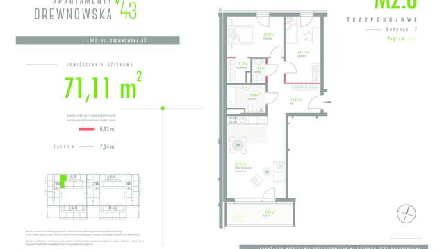 Apartamenty Drewnowska 43