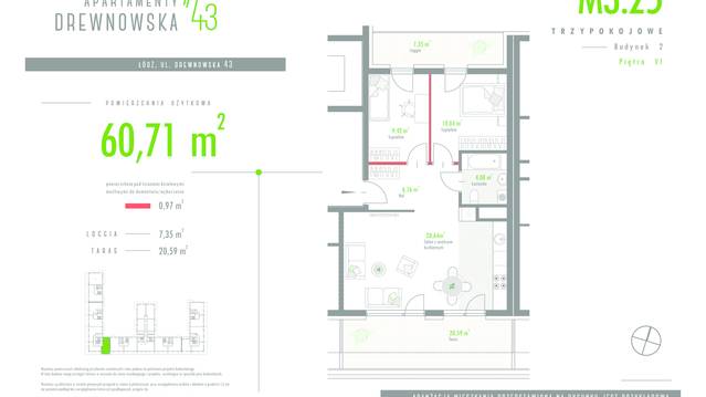 Apartamenty Drewnowska 43 II