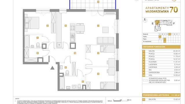 Apartamenty Włodarzewska 70