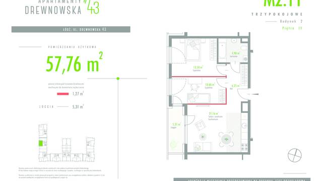 Apartamenty Drewnowska 43 II