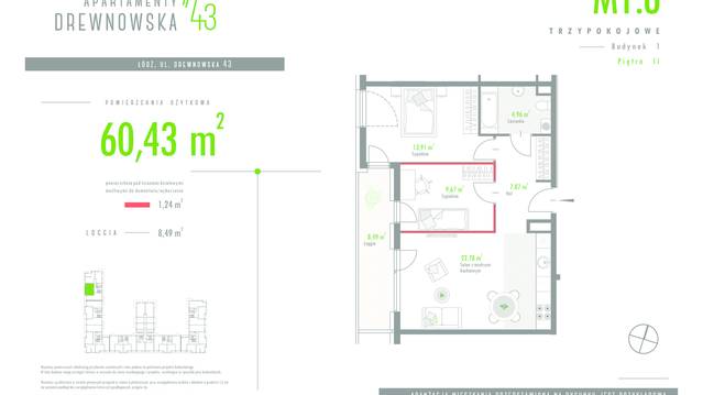 Apartamenty Drewnowska 43 II