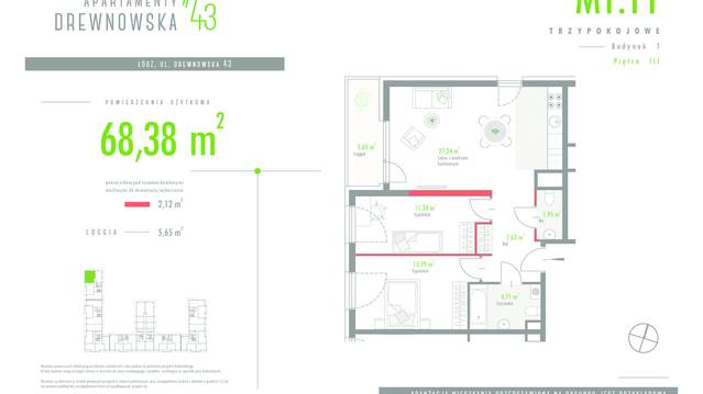Apartamenty Drewnowska 43 II