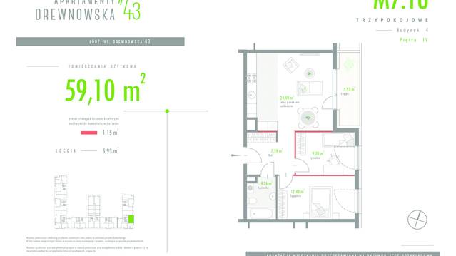Apartamenty Drewnowska 43 II