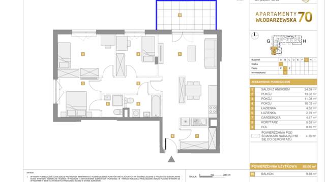 Apartamenty Włodarzewska 70