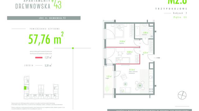 Apartamenty Drewnowska 43 II