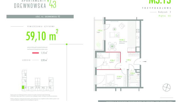 Apartamenty Drewnowska 43 II
