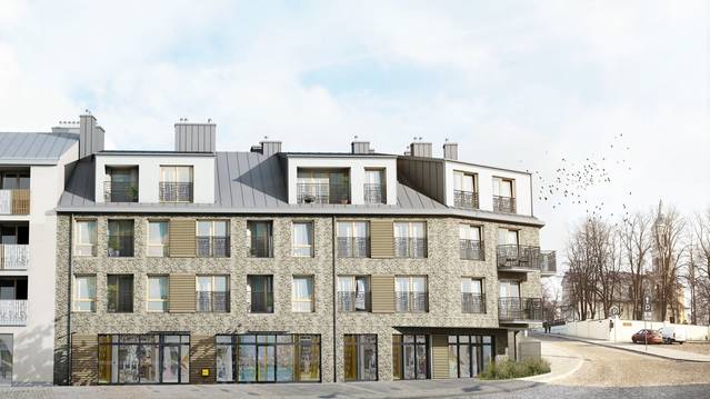 Apartamenty Centrum II - lokale użytkowe