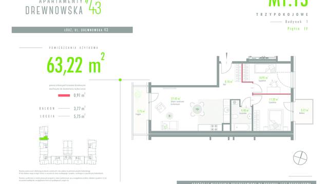 Apartamenty Drewnowska 43 II