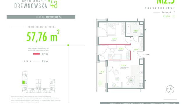 Apartamenty Drewnowska 43 II