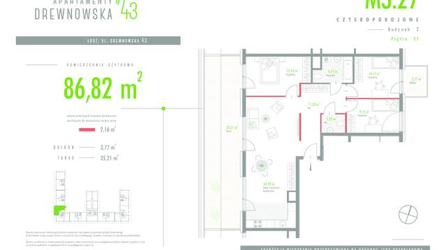 Apartamenty Drewnowska 43 II