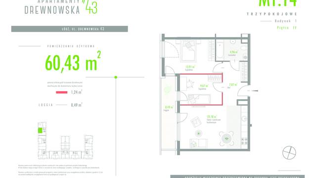 Apartamenty Drewnowska 43 II