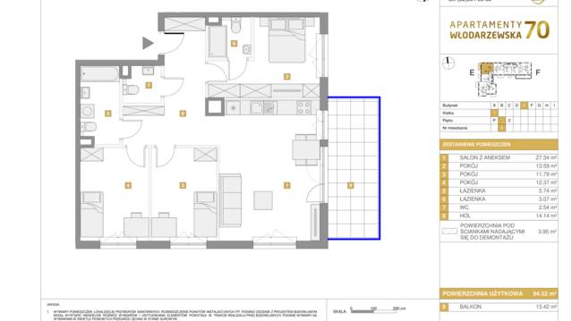 Apartamenty Włodarzewska 70