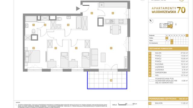 Apartamenty Włodarzewska 70