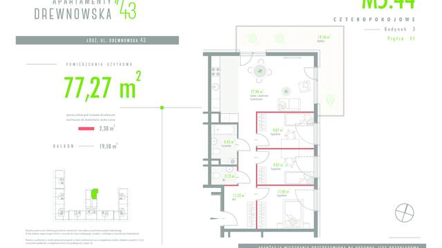 Apartamenty Drewnowska 43 II