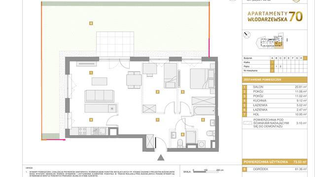 Apartamenty Włodarzewska 70