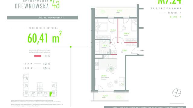 Apartamenty Drewnowska 43 II