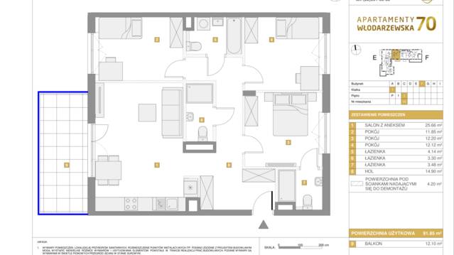 Apartamenty Włodarzewska 70