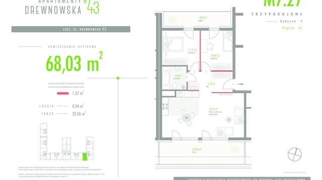 Apartamenty Drewnowska 43 II
