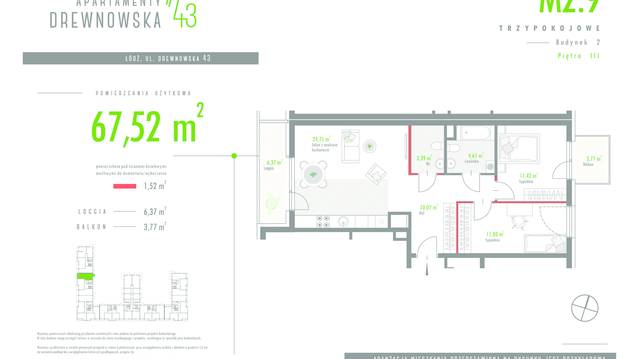 Apartamenty Drewnowska 43 II