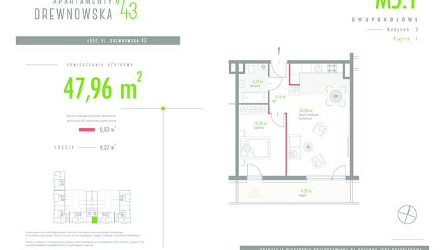 Apartamenty Drewnowska 43 II