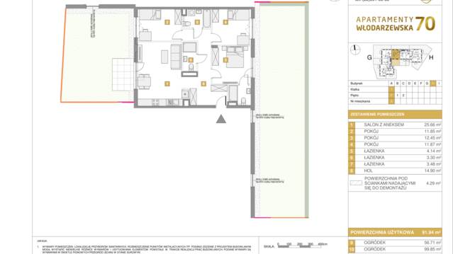 Apartamenty Włodarzewska 70