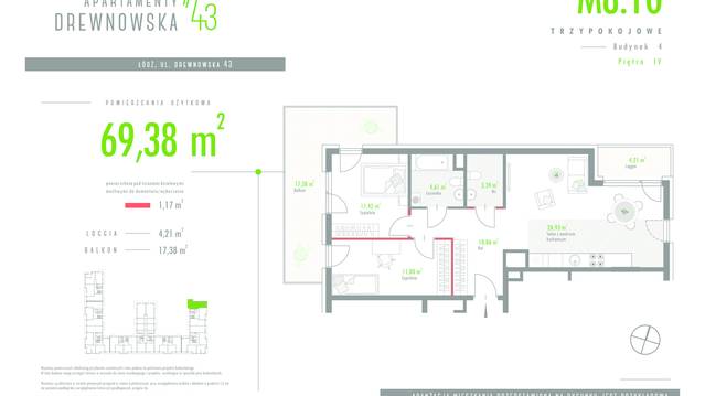 Apartamenty Drewnowska 43 II