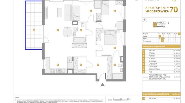 Apartamenty Włodarzewska 70