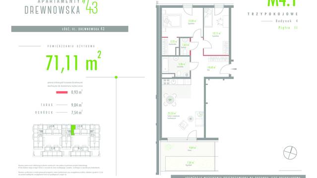 Apartamenty Drewnowska 43