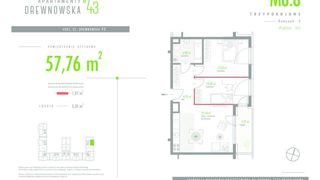 Apartamenty Drewnowska 43 II