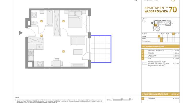 Apartamenty Włodarzewska 70
