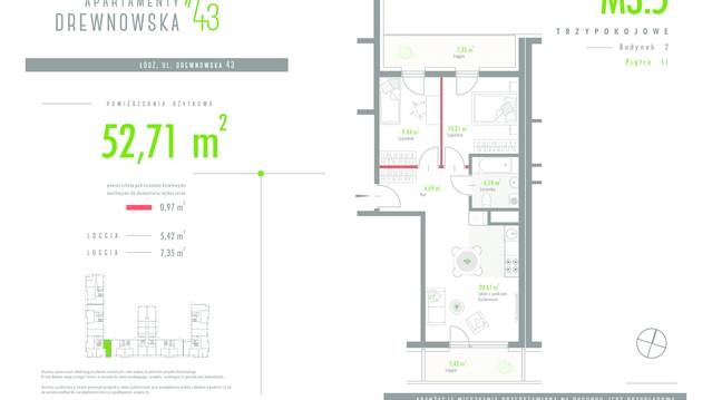 Apartamenty Drewnowska 43 II