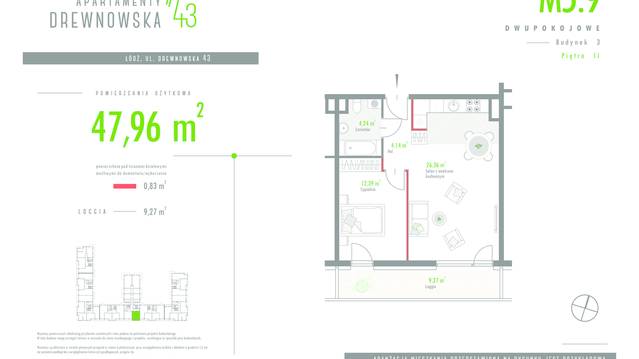 Apartamenty Drewnowska 43 II
