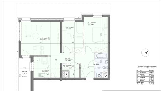 Apartamenty Dąbrowa etap III i IV