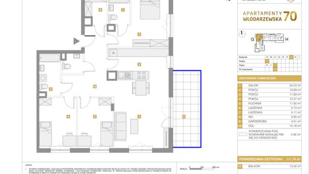 Apartamenty Włodarzewska 70