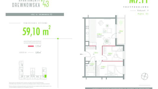 Apartamenty Drewnowska 43 II