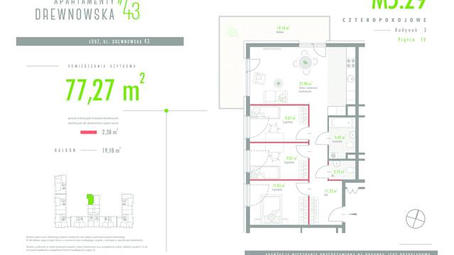 Apartamenty Drewnowska 43 II