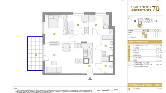 Apartamenty Włodarzewska 70