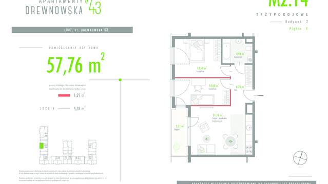 Apartamenty Drewnowska 43 II