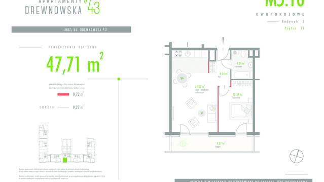 Apartamenty Drewnowska 43 II