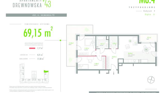 Apartamenty Drewnowska 43 II