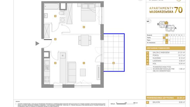 Apartamenty Włodarzewska 70