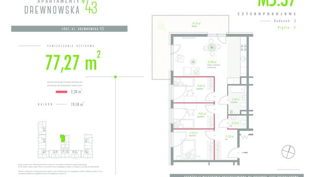 Apartamenty Drewnowska 43 II