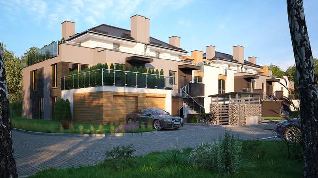 Apartamenty Cyraneczki - osiedle domów