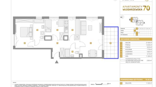 Apartamenty Włodarzewska 70