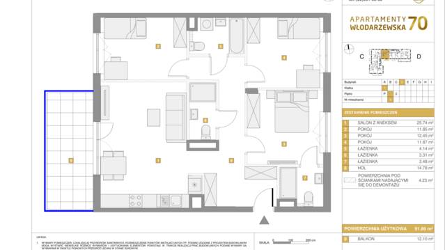 Apartamenty Włodarzewska 70