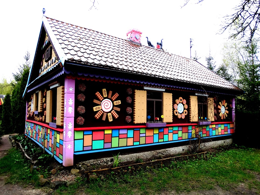 chatka Baby Jagi w puszczy Białowieskiej