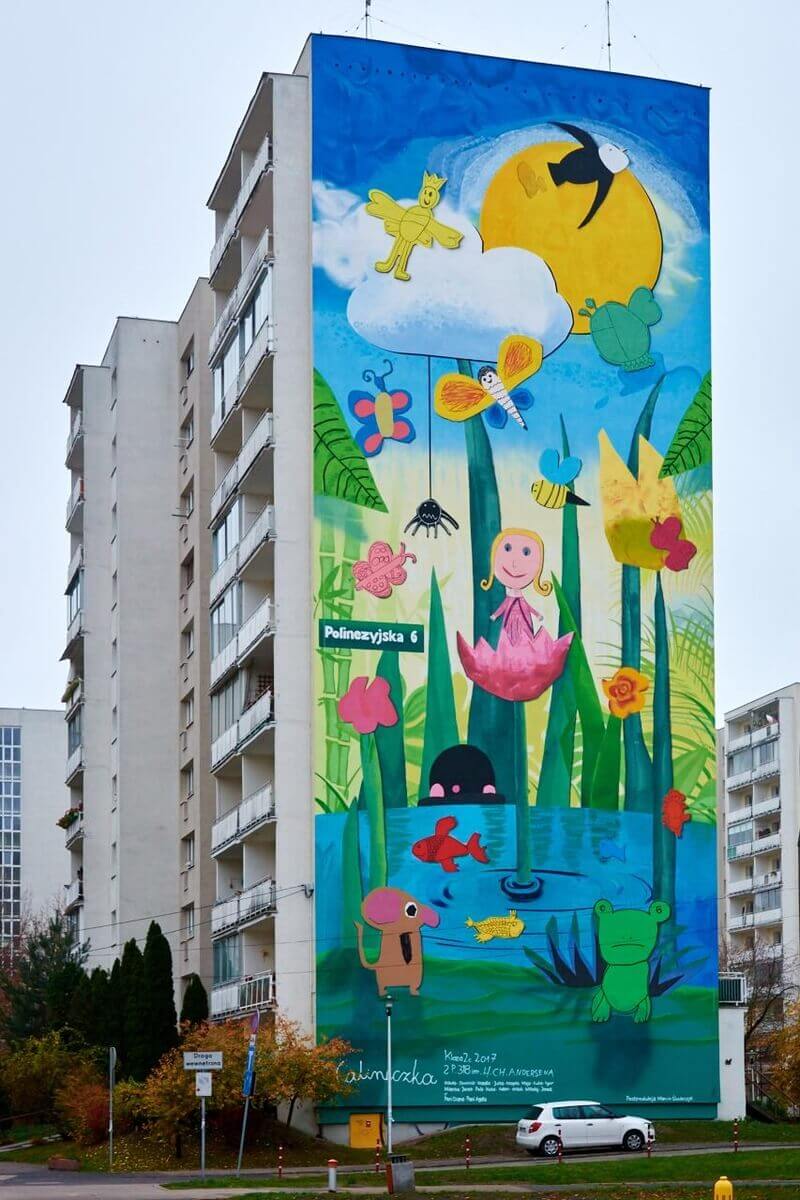 Mural Calineczka