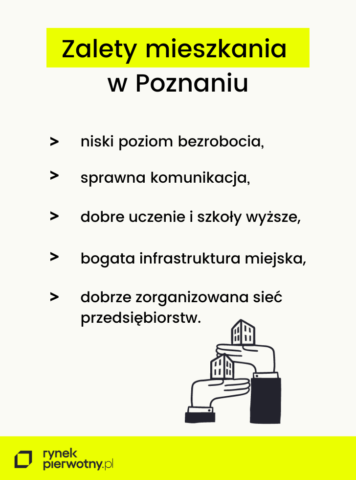 zalety mieszkania w Poznaniu 