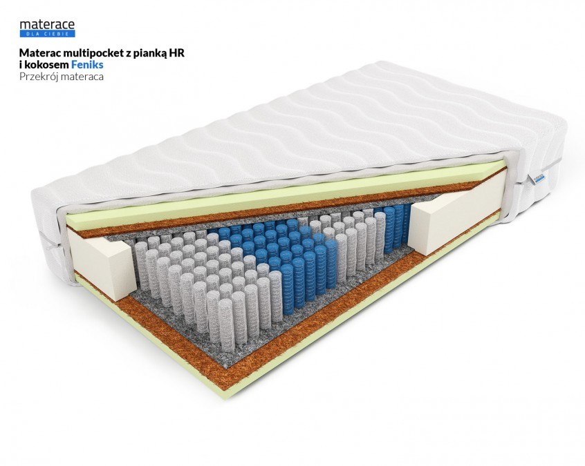 Multipocket z pianką HR i kokosem Feniks