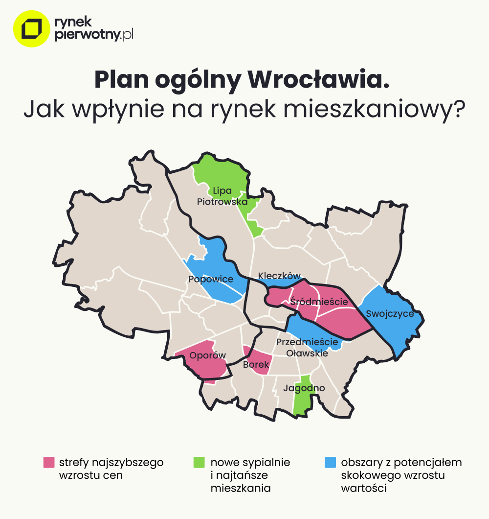 Plan ogólny Wrocławia